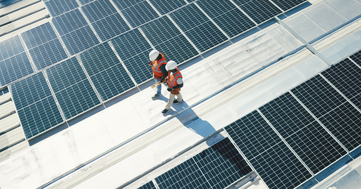 Tecnología Ocean Sun — membrana fotovoltaica flotante sobre agua